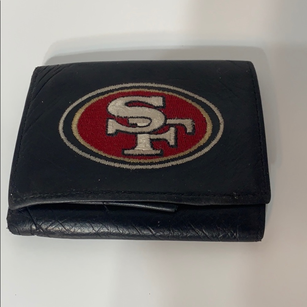 San Francisco 49ers leather wallet